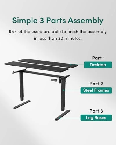 Large Standing Desk — Standing Desk, CubiCubi