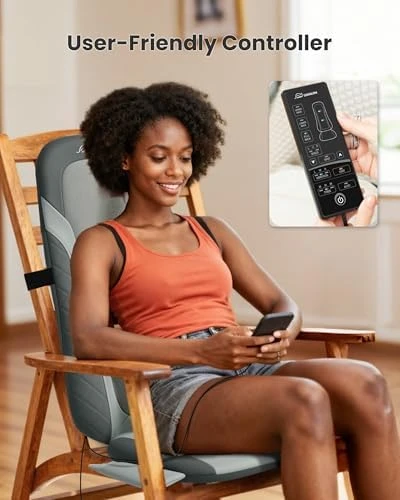 Shiatsu Back Massager with Heat — Massage Chairs, Snailax
