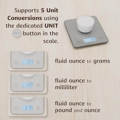 Smart Body Composition and Digital Kitchen Food Scale Combo — Smart Scale, Bisonbody