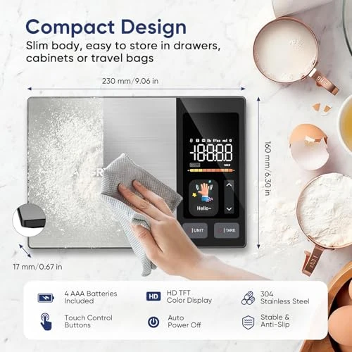 Smart Food Scale with Nutritional Calculator — Smart Scale, Angryicy