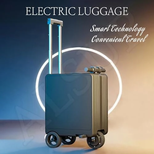 2-in-1 Rideable Electric Suitcase — Smart Luggage, ALSUP