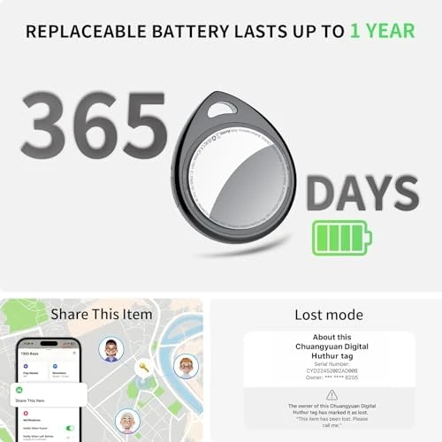 Bluetooth Tracker Tags — Dog GPS Tracker, QCOQ