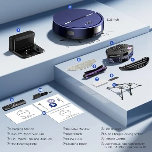 Automatic Vacuum Robot with Mop 2 in 1 — Robot Vacuum, XIEBro Life