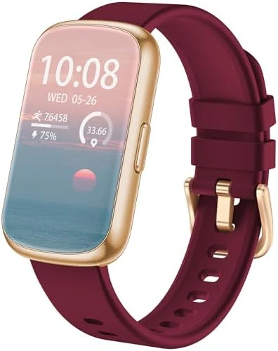 Fitness Tracker with Heart Rate, Blood Pressure, Blood Oxygen Monitor, Sleep Tracker, and Waterproof Design — Fitness Tracker, RLQA