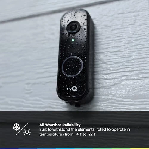 Video Doorbell with 2K Camera, Color Night Vision, and Motion Detection — Video Doorbell, CHAMBERLAIN