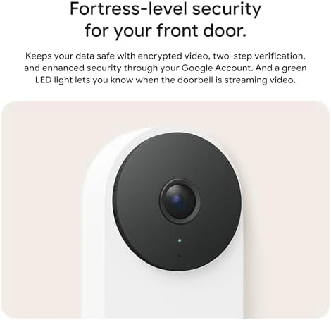 Wired Doorbell — Video Doorbell, Google