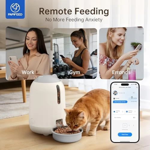 Automatic Cat Feeder with App Control — Automatic Pet Feeder, PAPIFEED