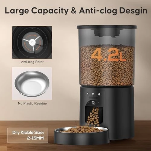 Automatic Cat Feeder with Camera — Automatic Pet Feeder, Miaosical