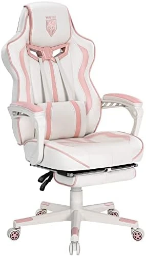 Reclining Gaming Chair with Footrest and Massage — Smart Chairs, Vonesse