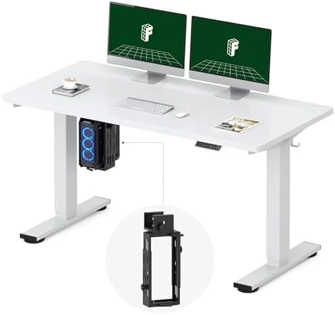 Whole-Piece Standing Desk with Clamp Power Strip — Standing Desk, FLEXISPOT