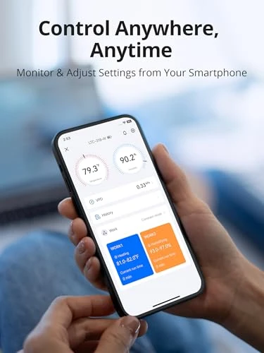 WiFi Temperature & Humidity Controller — Humidifier, Luxbird
