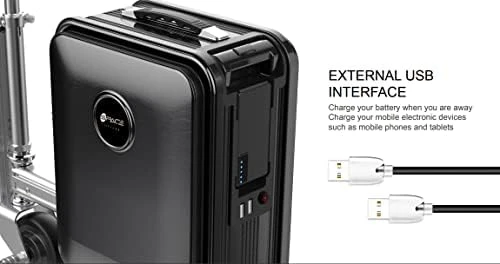 Electric Rideable Suitcase — Smart Luggage, Space Suitcases