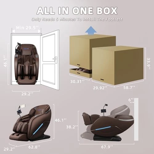 4D Massage Chair for Home Relaxation — Massage Chairs, MYTHIA
