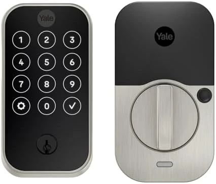 Assure Lock 2 Keypad with Wi-Fi Connect, Black Suede Deadbolt — Smart Lock, Yale