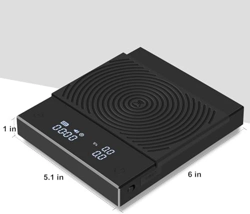 Coffee Scale with Water Flow Rate and Timer — Kitchen Gadgets, Timemore