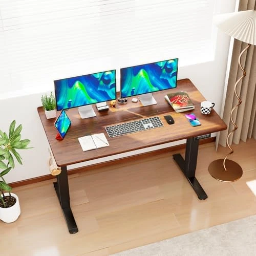Electric Standing Desk with Headphone Holder and Memory Functions — Standing Desk, PayLessHere