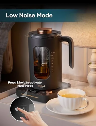 Electric Tea Kettle with Tea Infuser — Electric Kettle, INTASTING