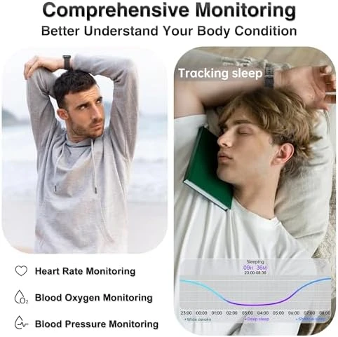 Fitness Tracker with Health Monitoring and Sports Modes — Fitness Tracker, RLQA