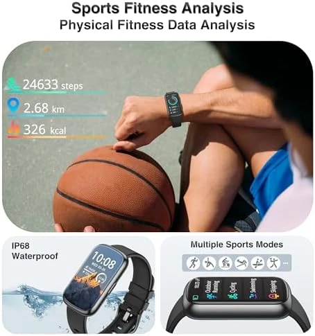 Fitness Tracker with Health Monitoring and Sports Modes — Fitness Tracker, RLQA