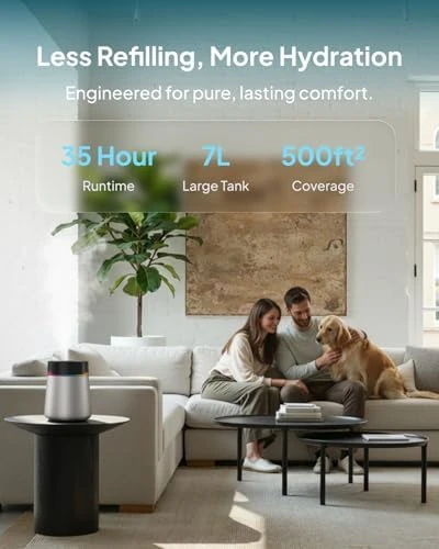 Ultrasonic Cool Mist Humidifier — Humidifier, Livatro