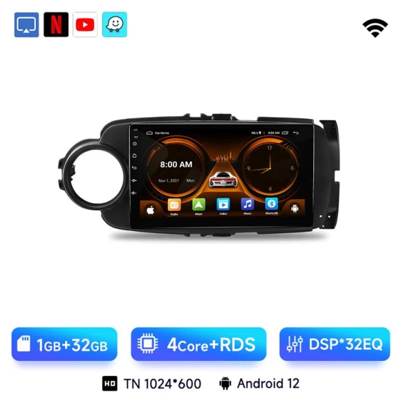 AI Voice 2 din Android Car Radio — Car Infotainment System, AutoSphere