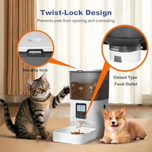 Automatic Pet Feeder — Automatic Pet Feeder, ANDOLL HOME