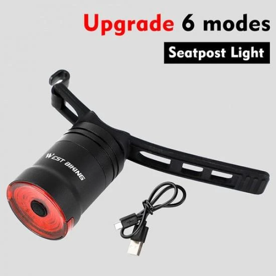 Bike Smart Brake Sensing Light — Smart Bike Light, WEST BIKING