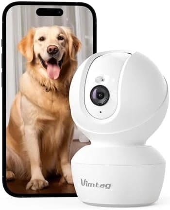Indoor Security Camera with AI Detection and Two-Way Audio — Security Camera, VIMTAG