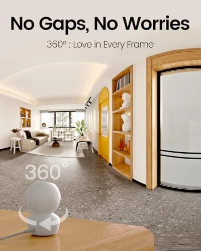 Indoor Security Camera with AI Detection and Two-Way Audio — Security Camera, VIMTAG