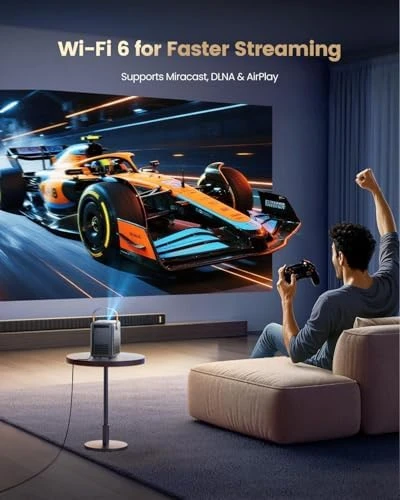 4K Portable Smart Projector with WiFi and Bluetooth — Smart Projector, WiMiUS