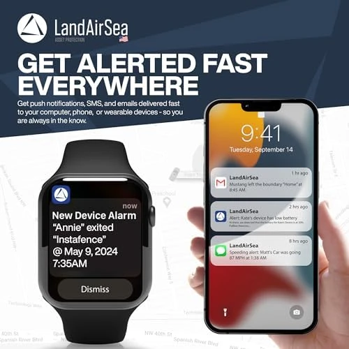 54 GPS Tracker — Dog GPS Tracker, LandAirSea
