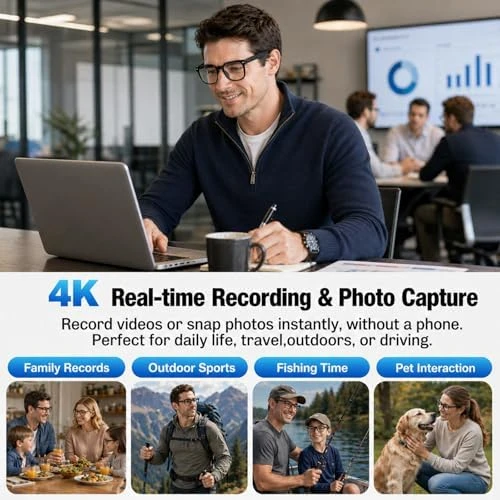 AI Smart Glasses with Camera — Smart Glasses, Plunthorn