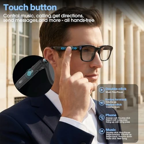 Ai Smart Glasses with Camera — Smart Glasses, Paubea