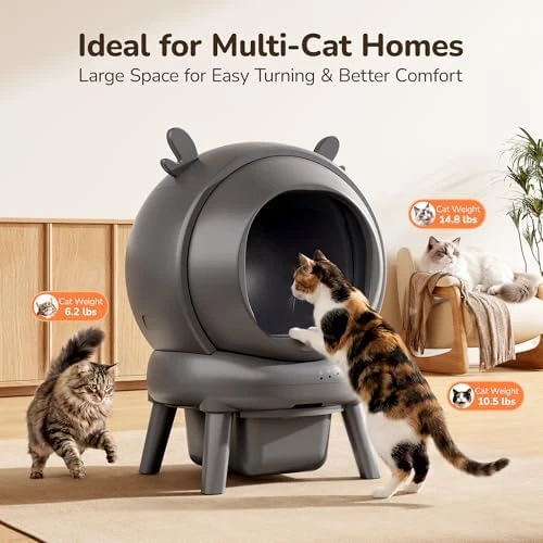 Automatic Self Cleaning Litter Box — Self-Cleaning Litter Box, Furrykiddy