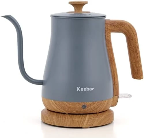 Gooseneck Kettle with Auto Shut Off — Electric Kettle, Keebar