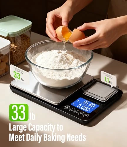 Kitchen Scale with Dual Platform — Kitchen Gadgets, Letron