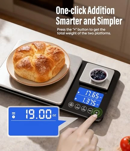 Kitchen Scale with Dual Platform — Kitchen Gadgets, Letron
