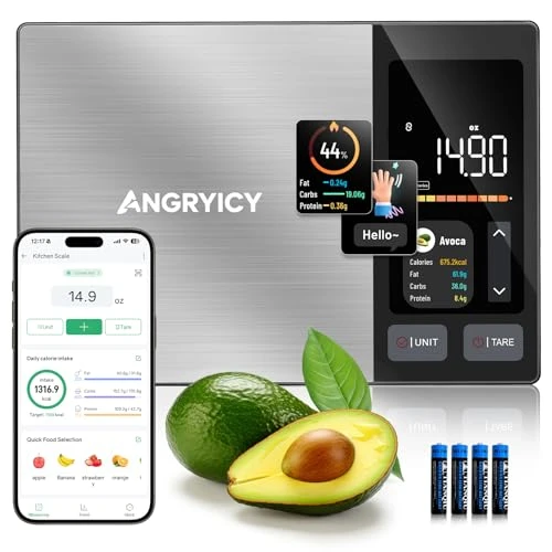 Smart Food Scale with Nutritional Calculator — Smart Scale, Angryicy