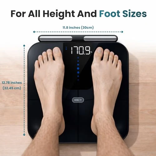Smart Scale - 8-Electrode Body Composition Scale with Handle — Smart Scale, Wuzutech