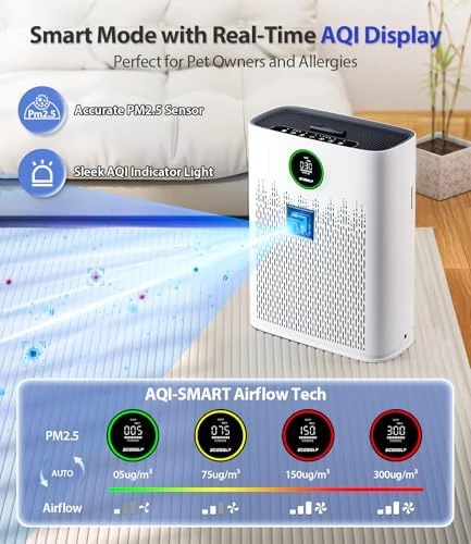 Air Purifier for Home Large Room — Air Purifier, ECOSELF