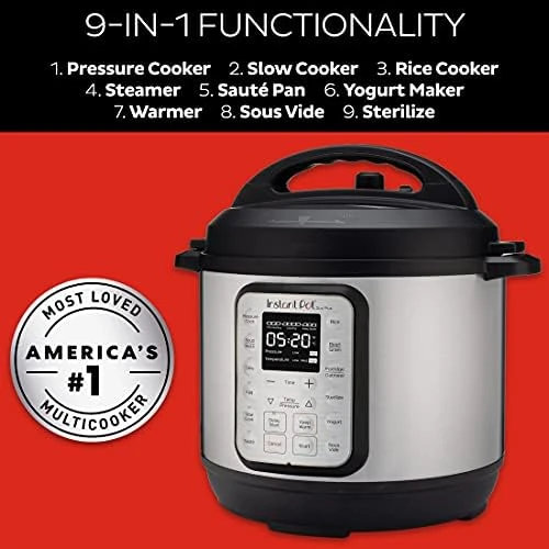 Duo Plus 9-in-1 Electric Pressure Cooker — Multicooker, Instant Pot