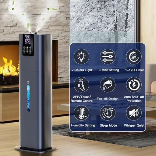 Smart Humidifier, 8L Cool Mist — Humidifier, Honovos