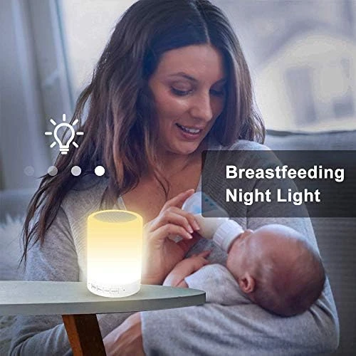 Touch Bedside Lamp with Bluetooth Speaker — Desk Lamp, Elecstars