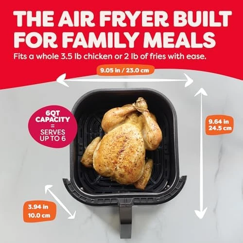 Vortex 6QT XL Air Fryer, 4-in-1 — Air Fryer, Instant Pot