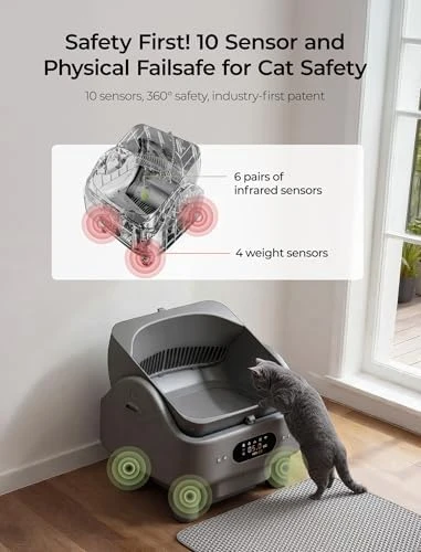 Automatic Self-Cleaning Cat Litter Box — Self-Cleaning Litter Box, Cypcat