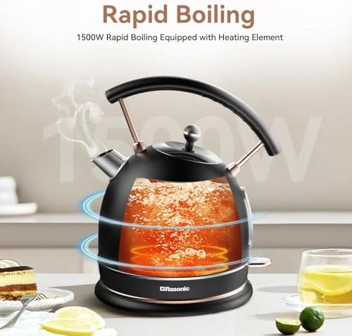 Retro Electric Kettle — Electric Kettle, Rasonic