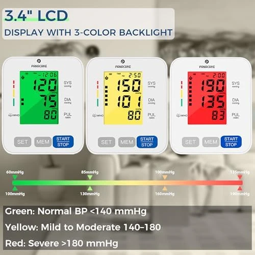 Upper Arm Blood Pressure Monitor — Blood Pressure Monitor, P PANACARE