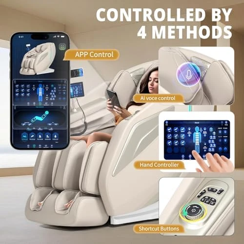 4D Massage Chair Full Body Zero Gravity Recliner — Massage Chairs, HealthRelife