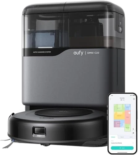 Robot Vacuum Omni C20, Robot Vacuum and Mop Combo — Robot Vacuum, eufy