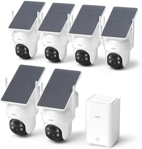 Security Cameras Wireless Outdoor, 6-Cam Kit — Security Camera, AOSU